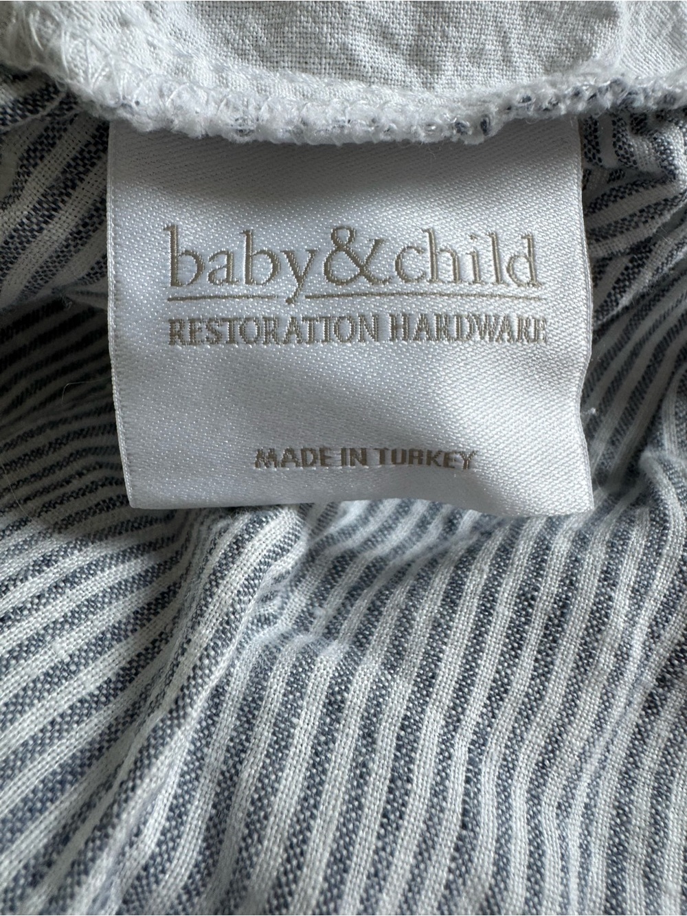 Restoration Hardware’s Baby & Child Crib Bedskirt
